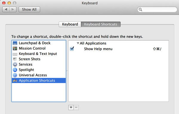 Map keyboard shortcut to an app mac pro